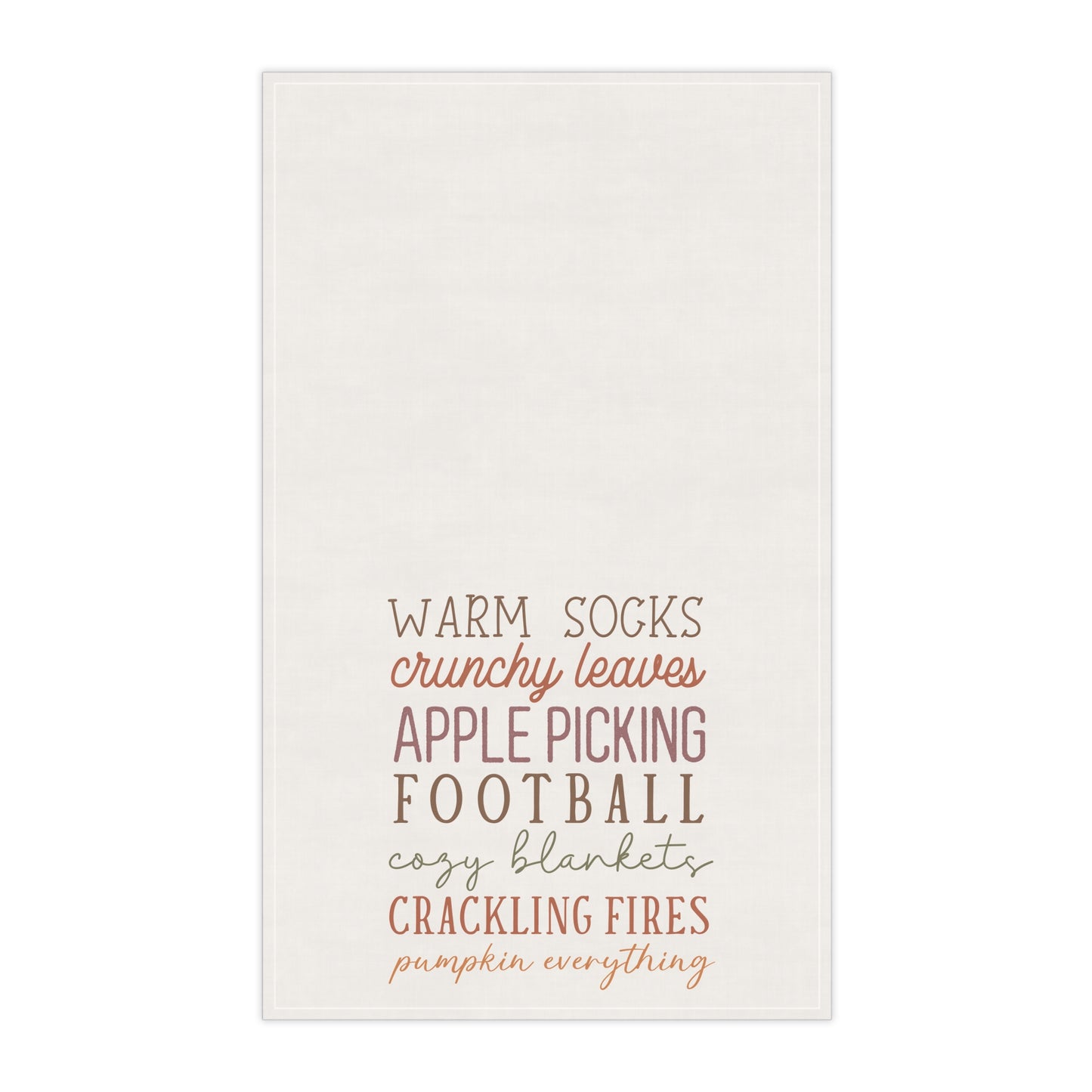 All The Fall Things Tea Towels (cotton, poly)
