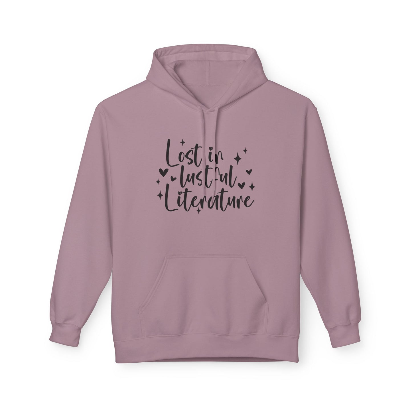 Lost in Lustful Literature Midweight Softstyle Fleece Hoodie