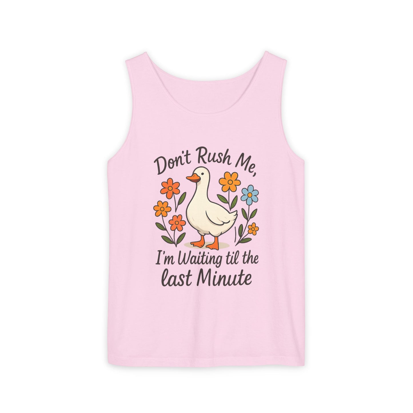 Dot Rush Me Garment-Dyed Tank Top