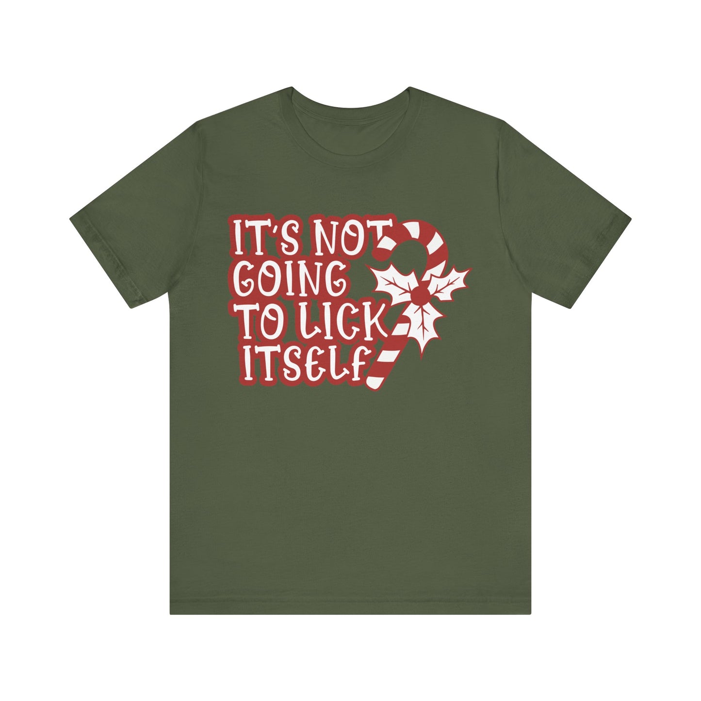 Its Not Going To Lick Itself Jersey Short Sleeve Tee