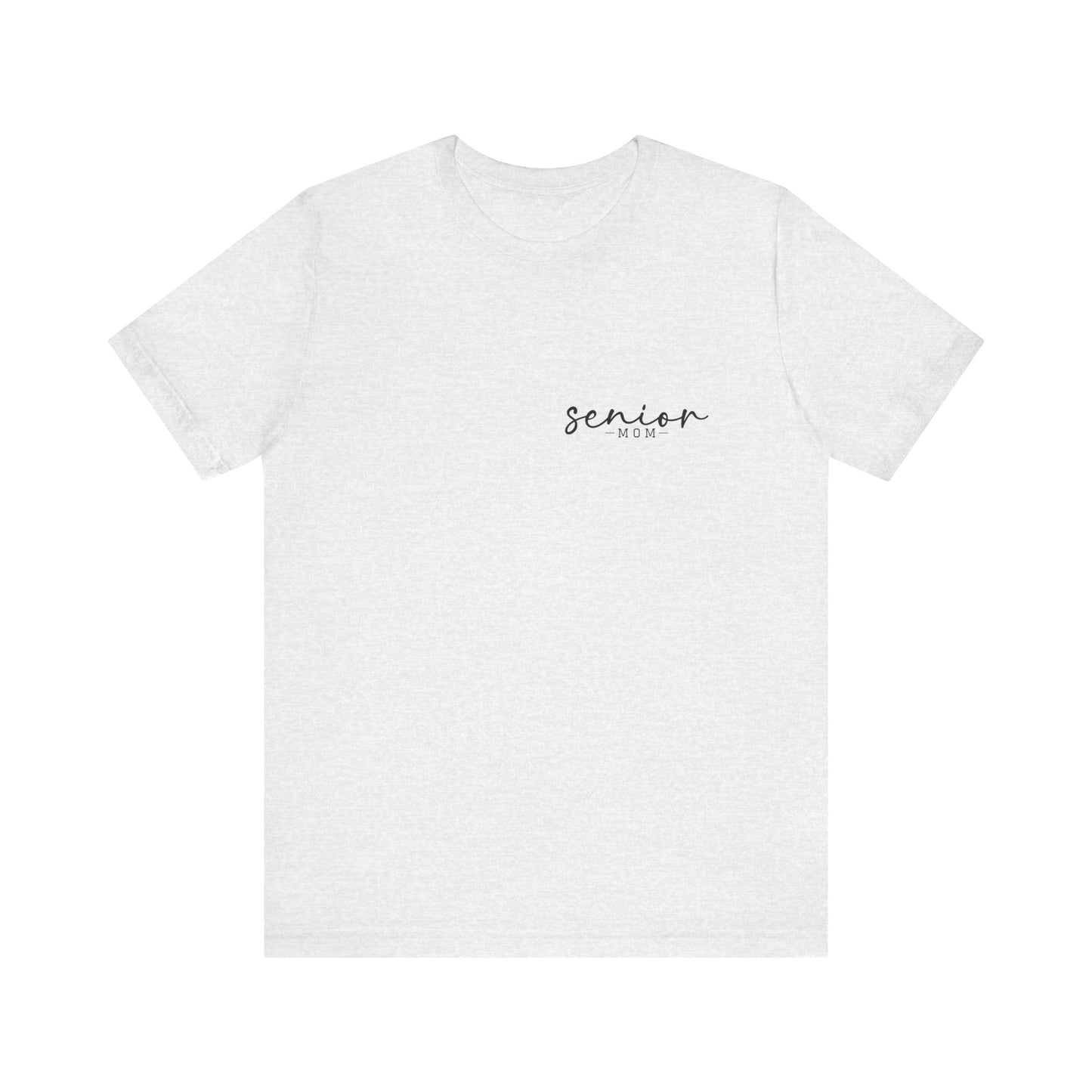 Senior Mom Pocket Jersey Short Sleeve Tee