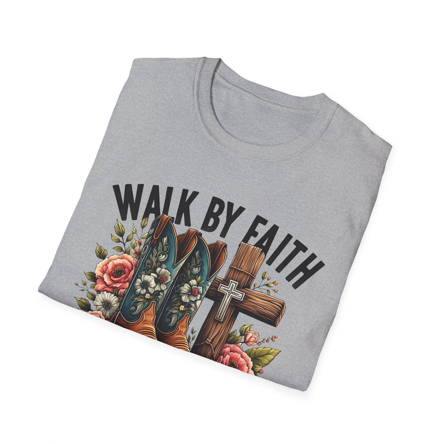 Walk By Faith Even When You Cannot See Softstyle T-Shirt