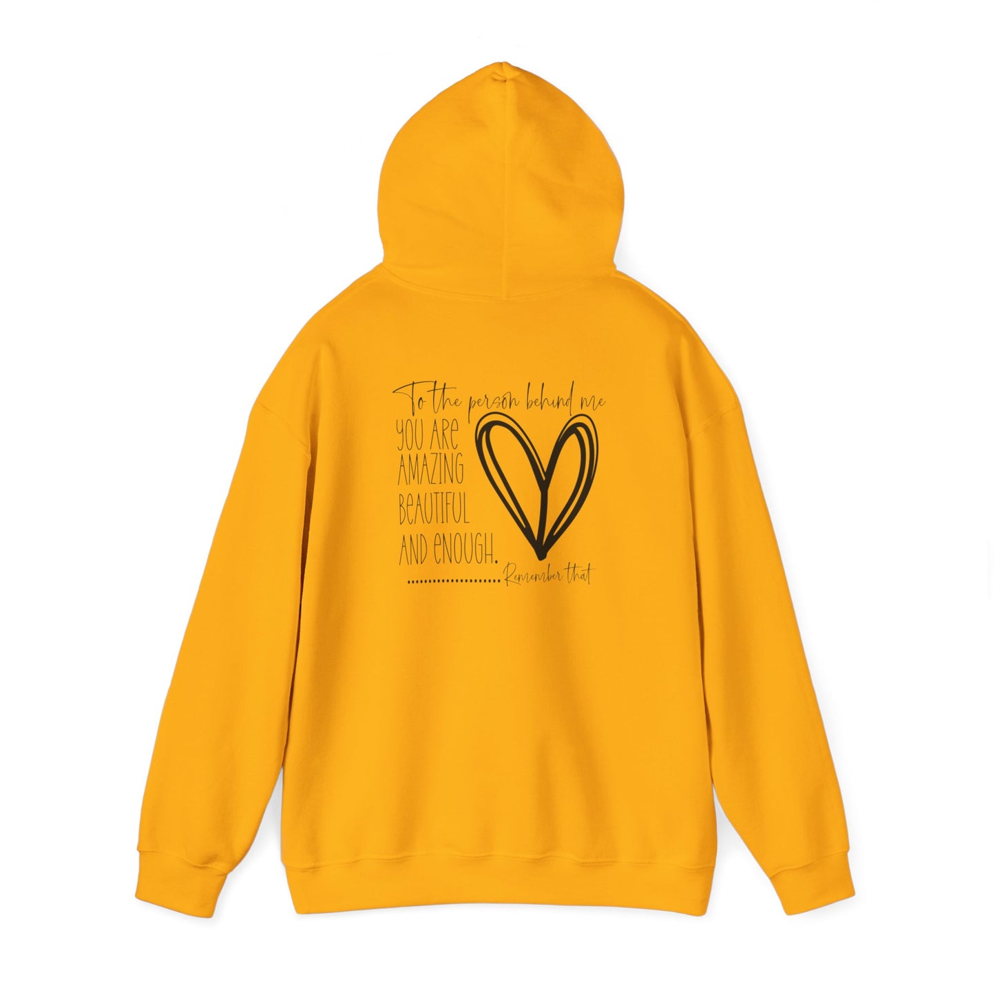 Dear Person Behind Me Heavy Blend™ Hooded Sweatshirt