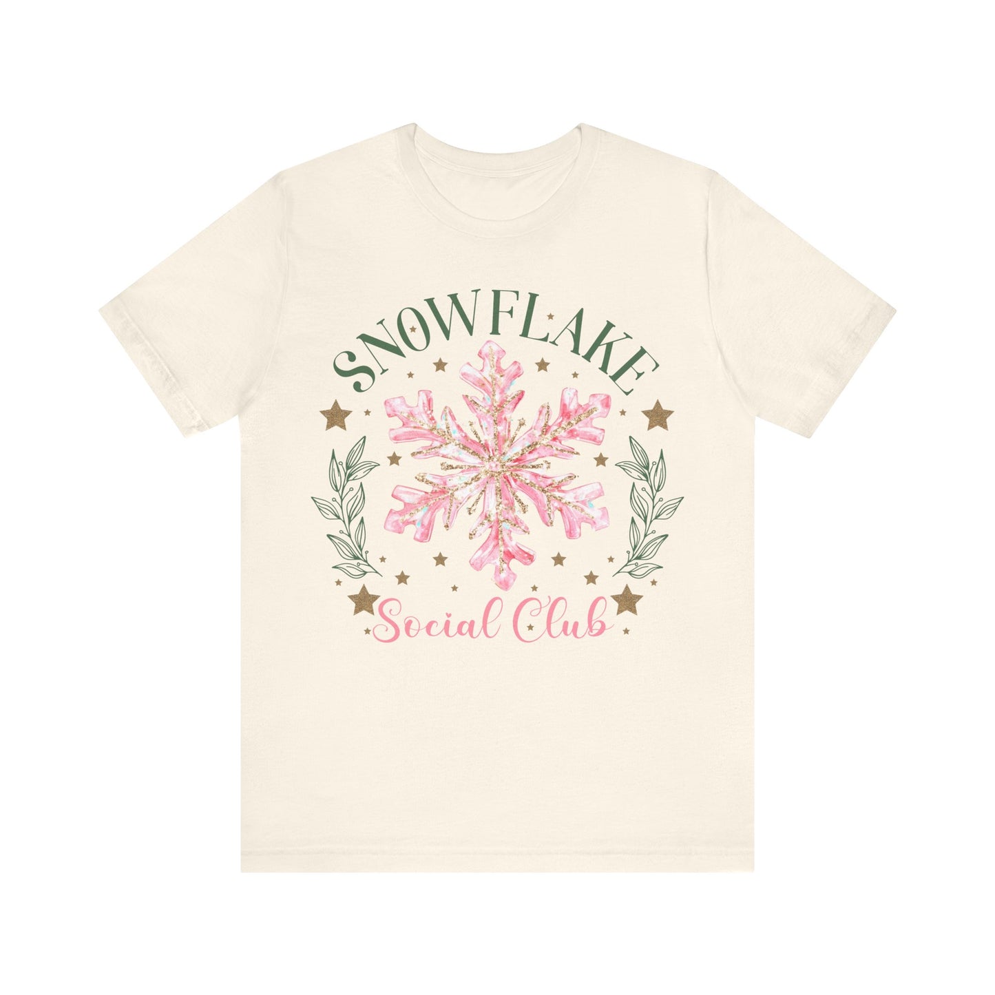 Snowflake Soical Club Jersey Short Sleeve Tee