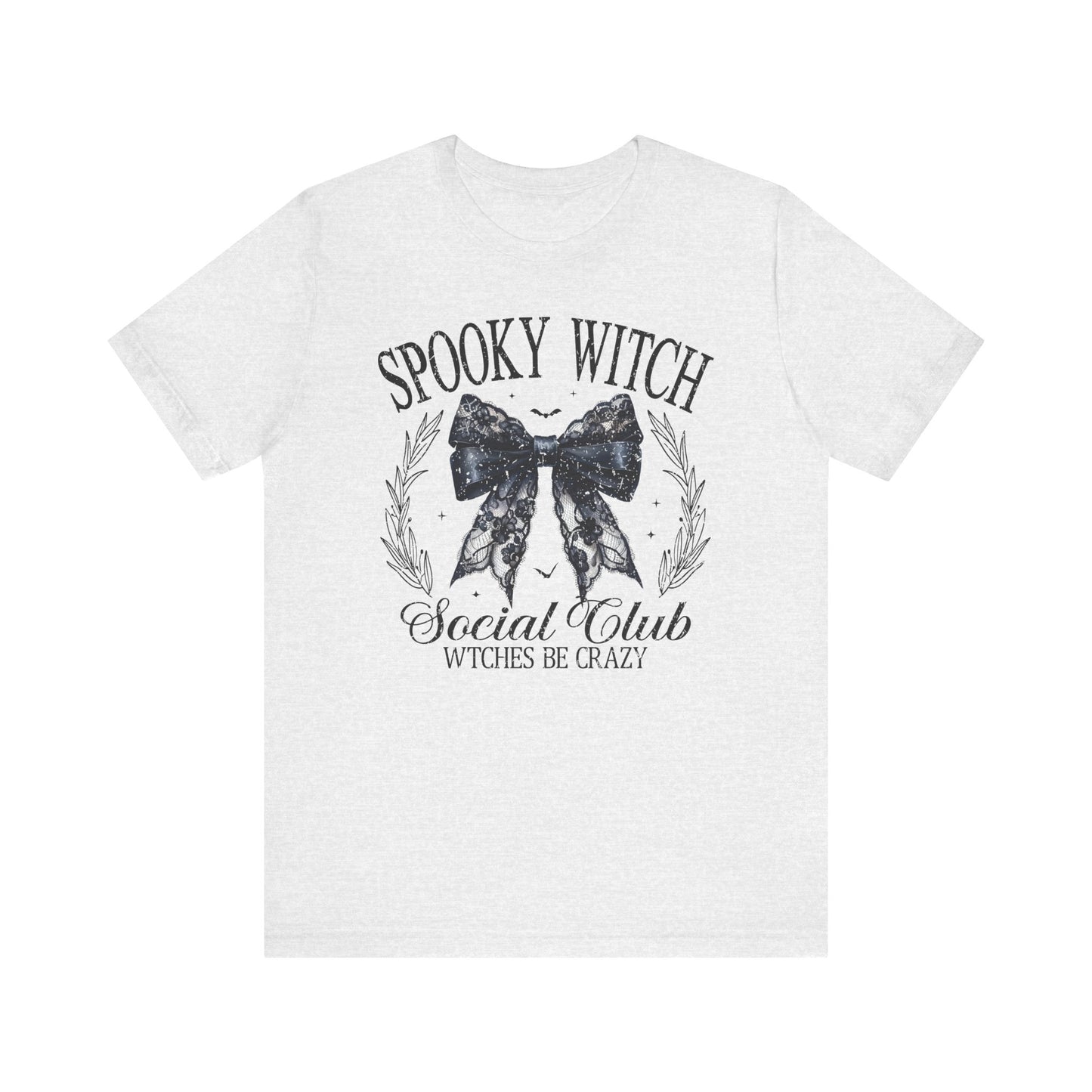 Spooky Witch Social Club Jersey Short Sleeve Tee