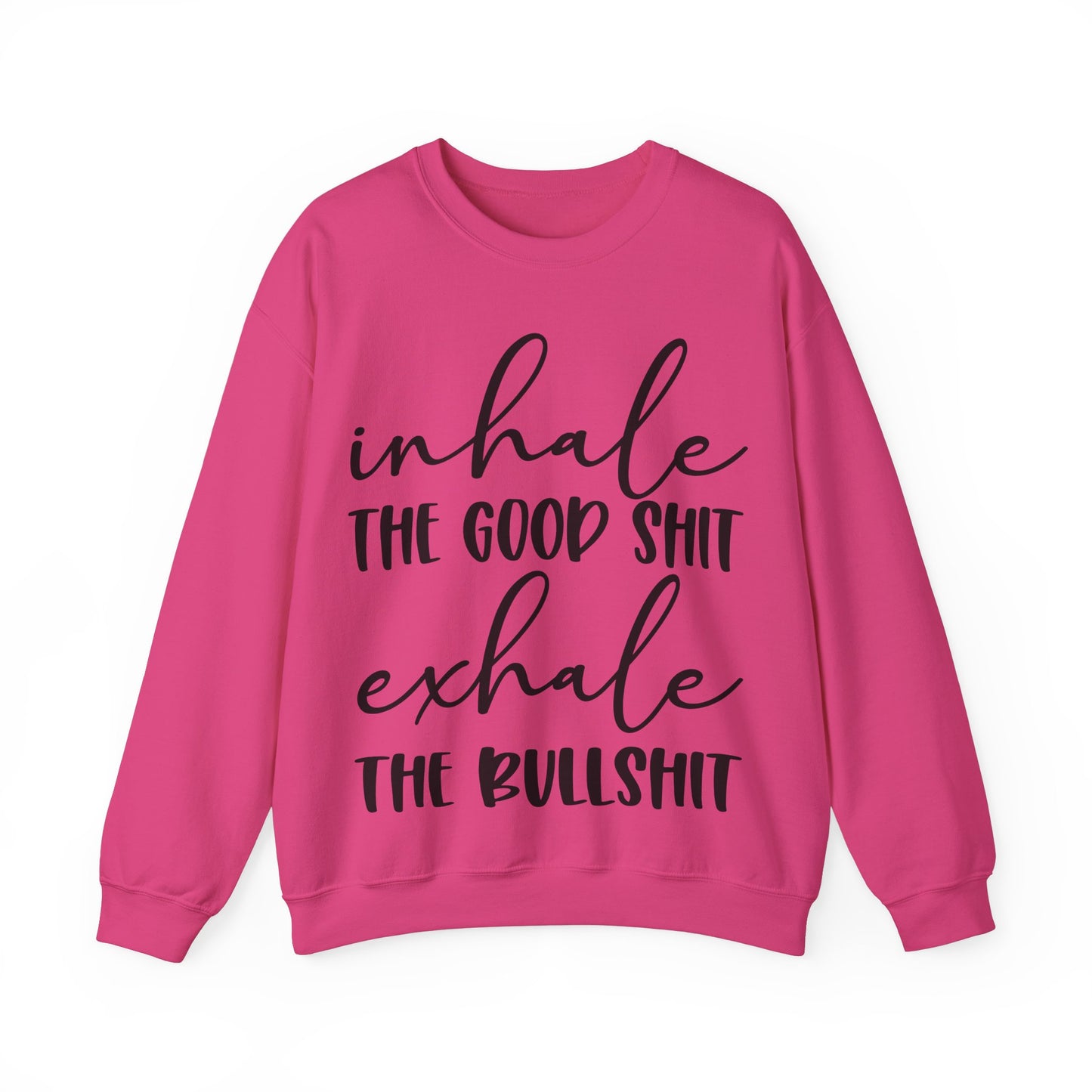Inhale Exhale Heavy Blend™ Crewneck Sweatshirt