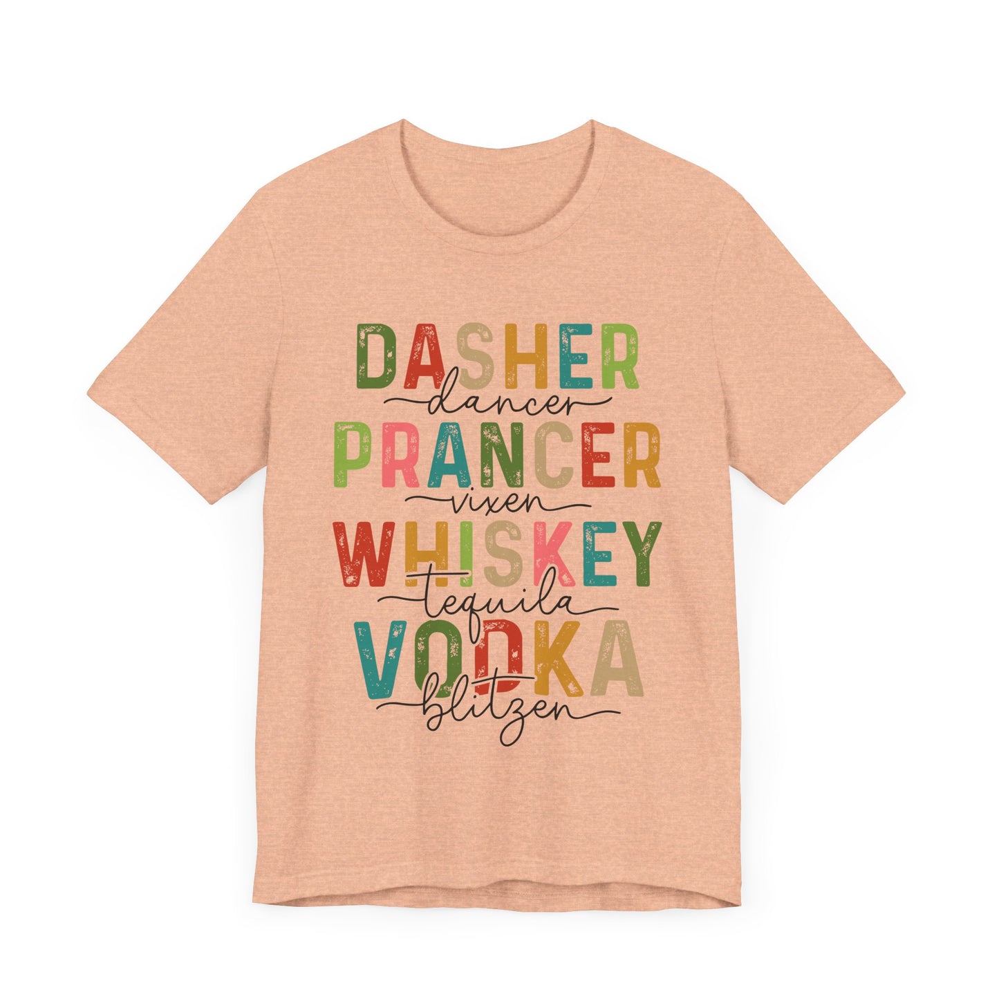Reindeer/ Liquor Jersey Short Sleeve Tee
