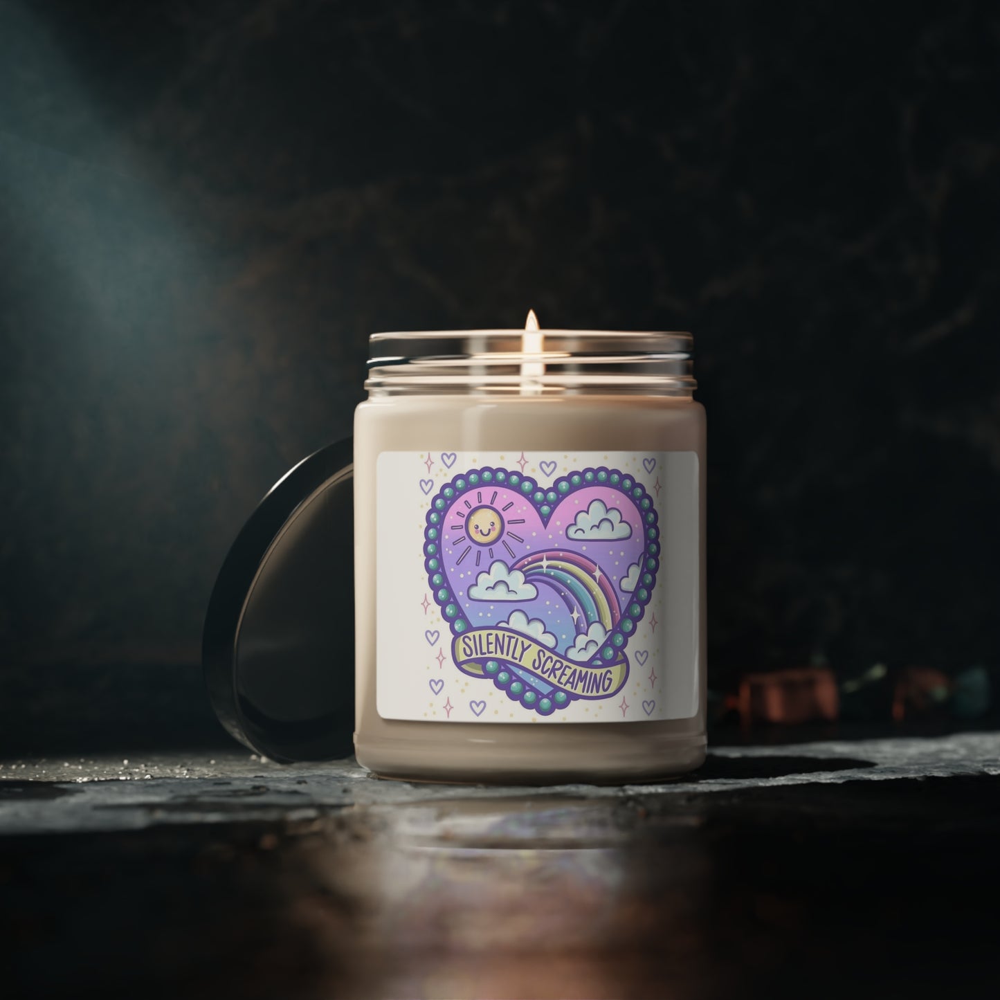 Silently Screaming Candle