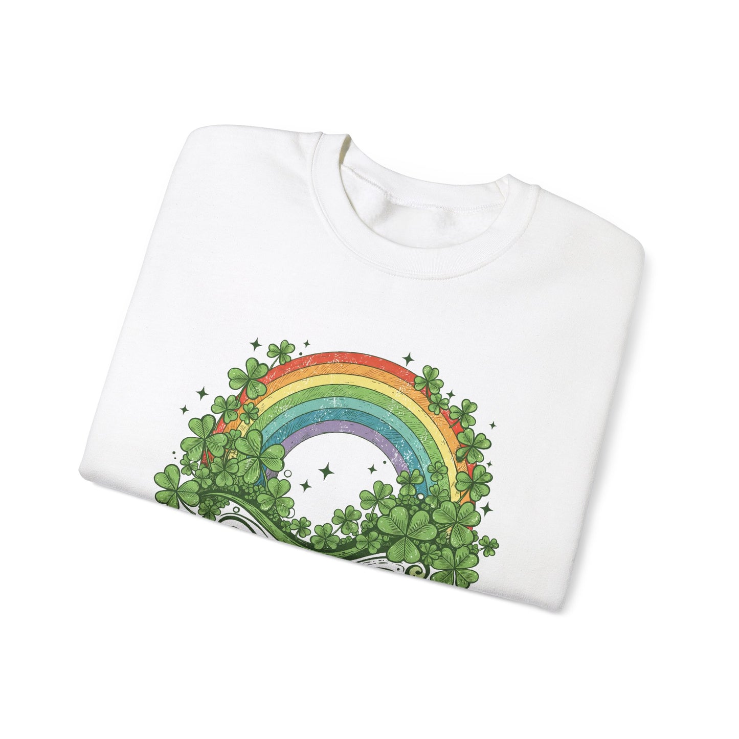 Lucky Rainbow Heavy Blend™ Crewneck Sweatshirt