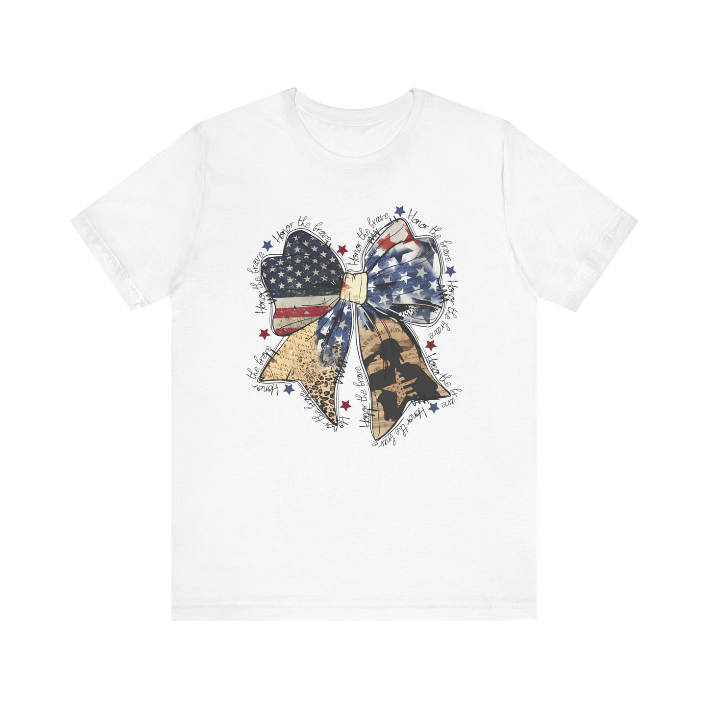 Honor The Brave Jersey Short Sleeve Tee