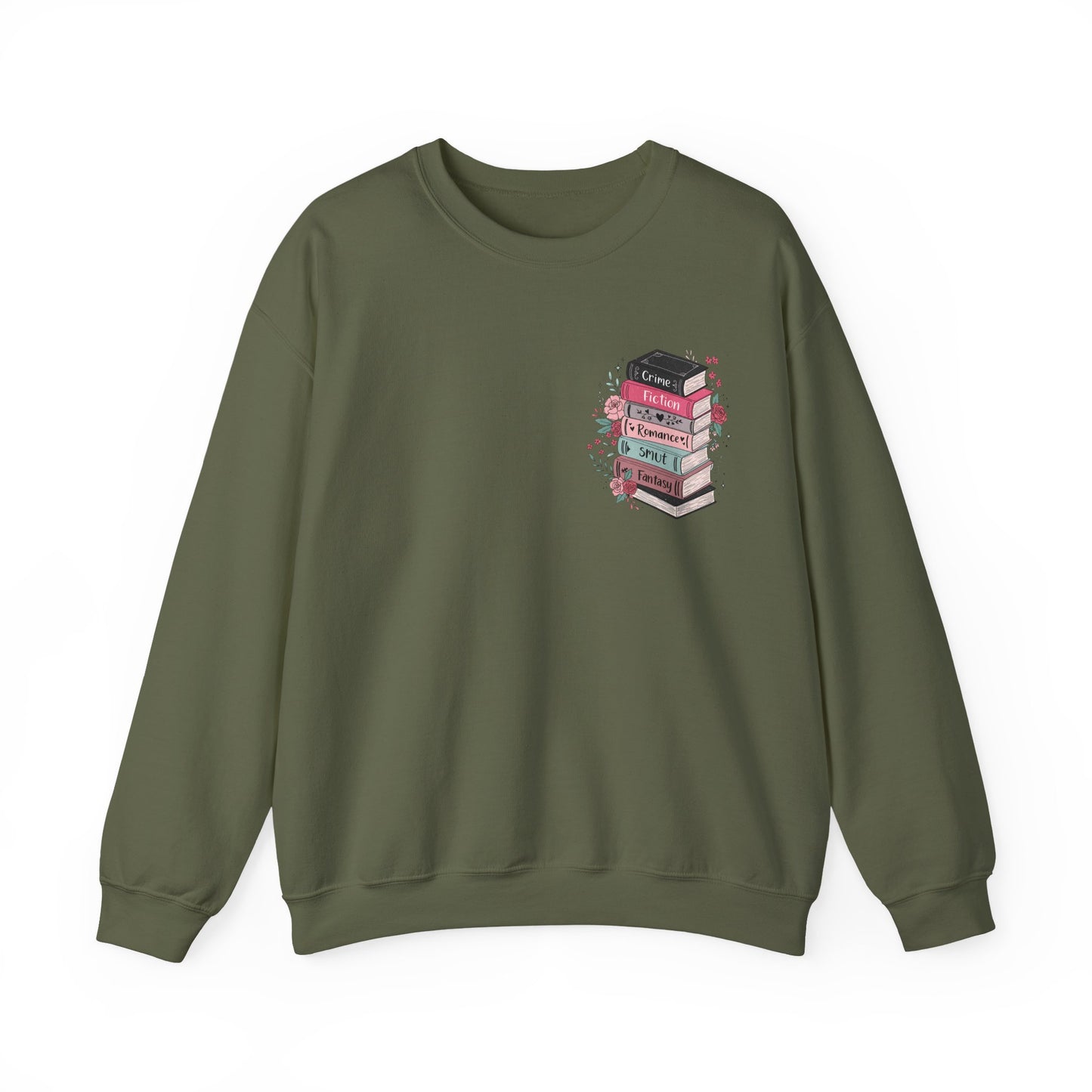 The Stack of Books Heavy Blend™ Crewneck Sweatshirt
