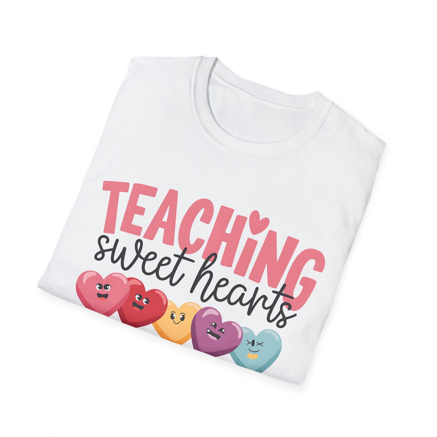 Teaching Sweet Hearts Softstyle T-Shirt