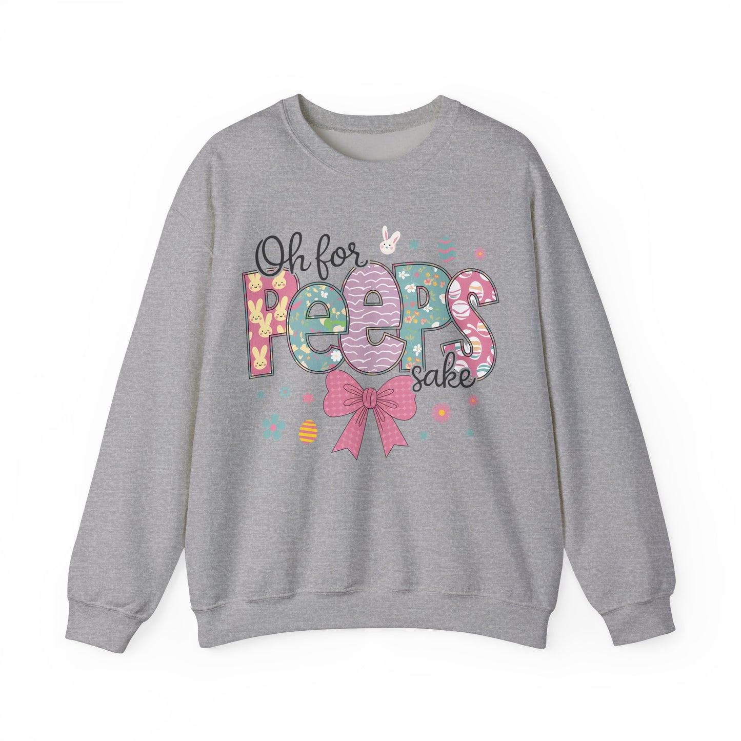 Oh For Peeps Sake Heavy Blend™ Crewneck Sweatshirt