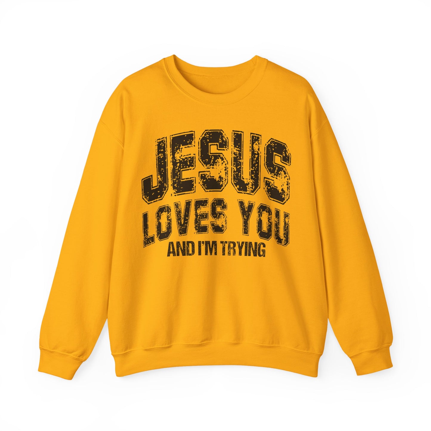 Im Trying Heavy Blend™ Crewneck Sweatshirt