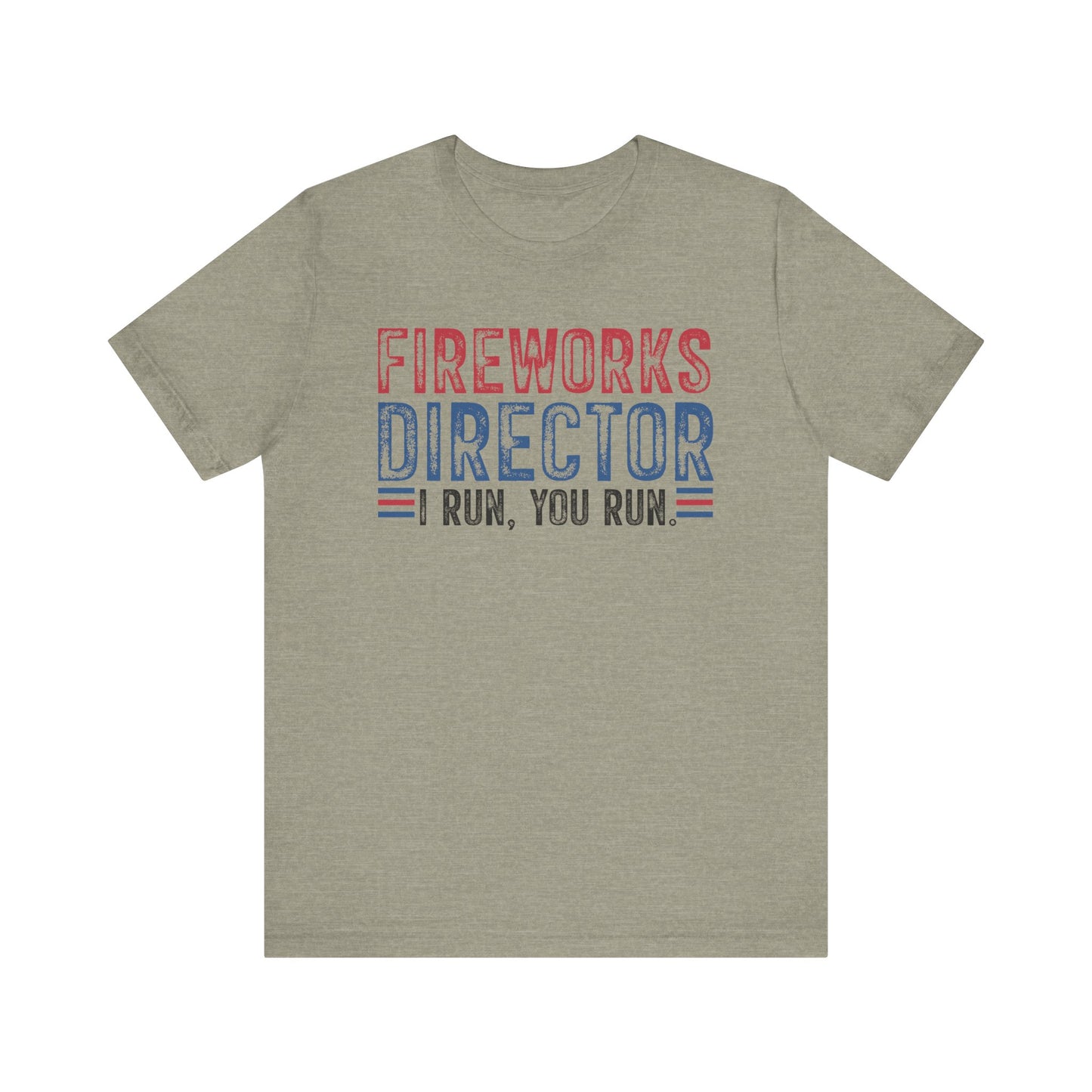 I Run You Run Jersey Short Sleeve Tee