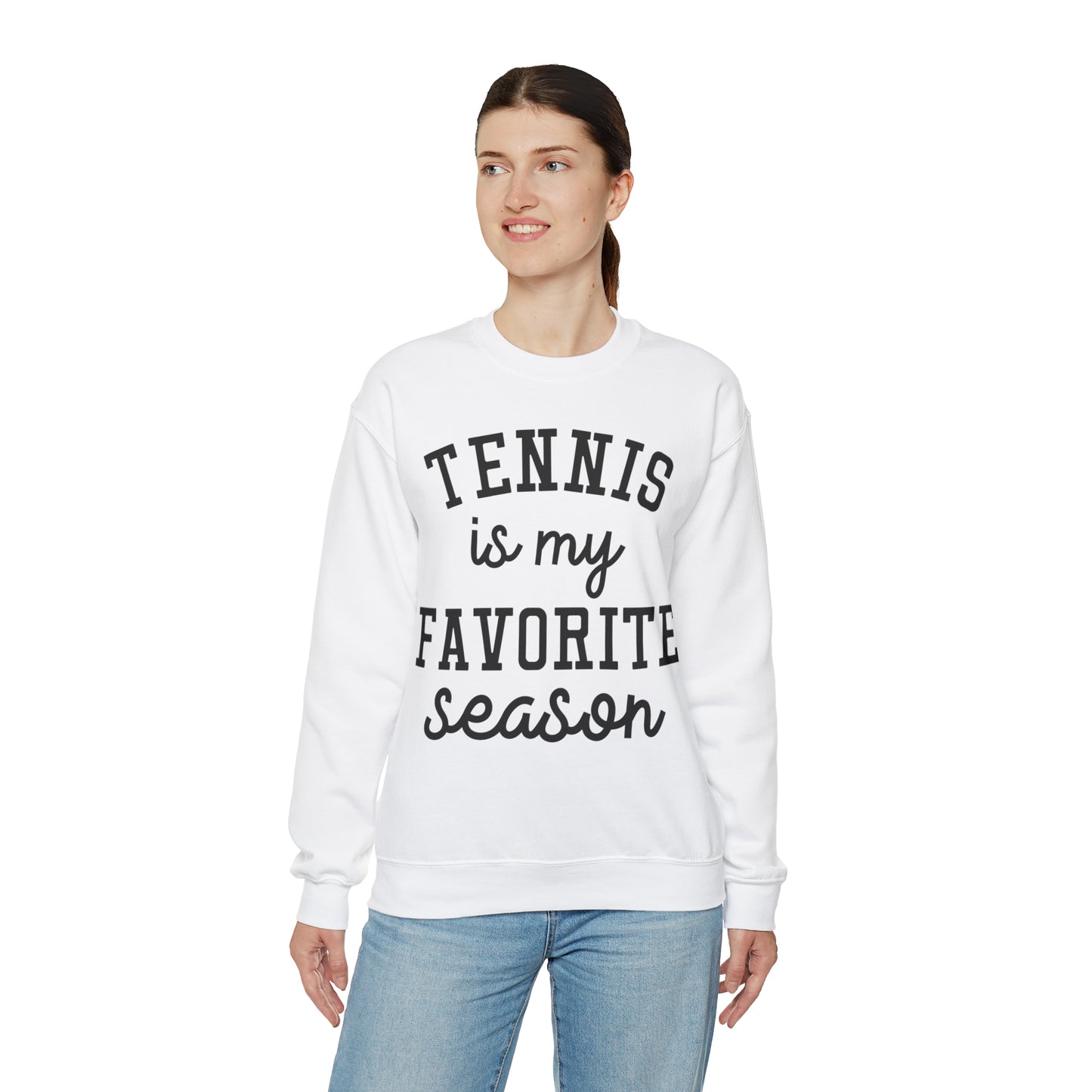 Tennis Season Heavy Blend™ Crewneck Sweatshirt