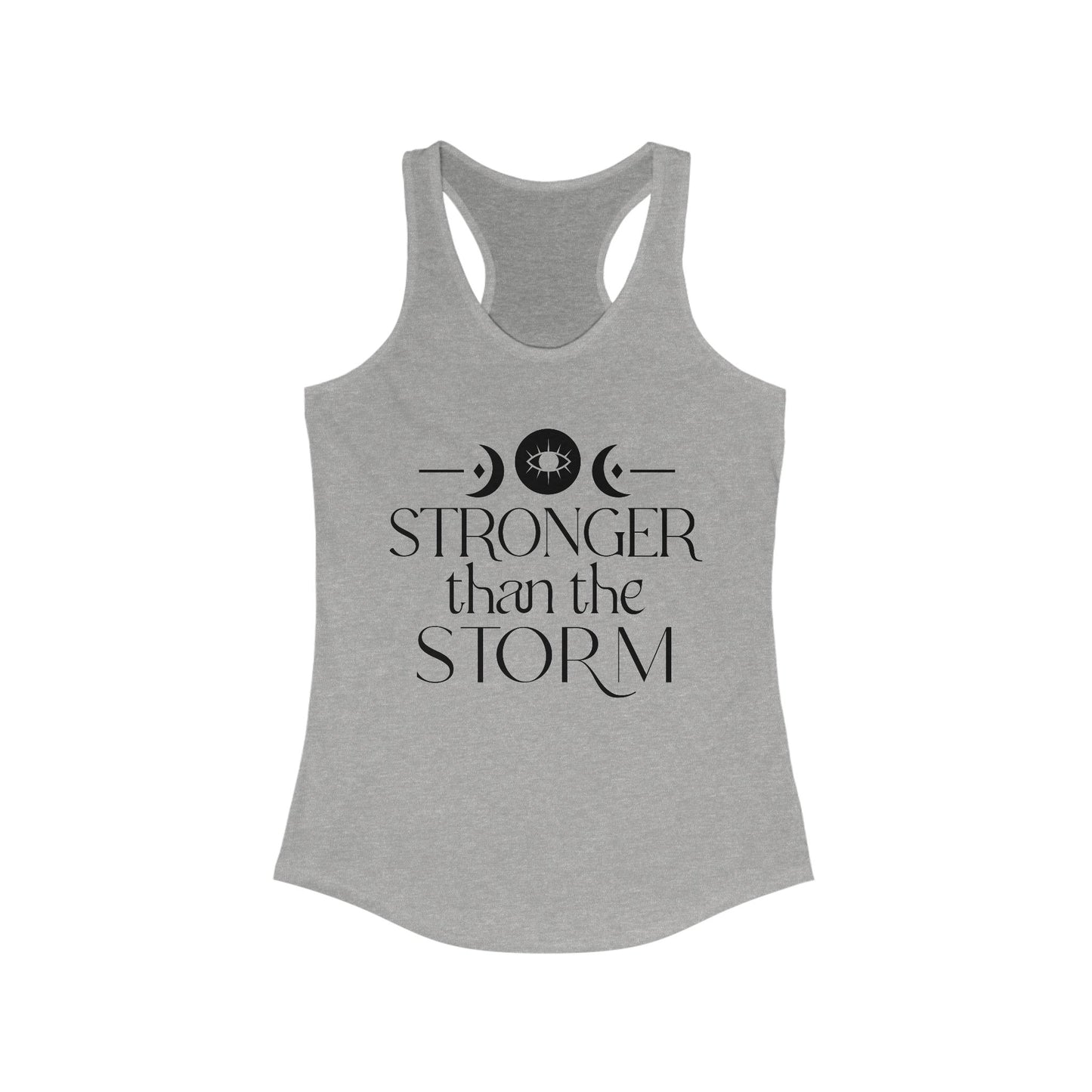 Boho Stronger Than The Storm Women's Ideal Racerback Tank