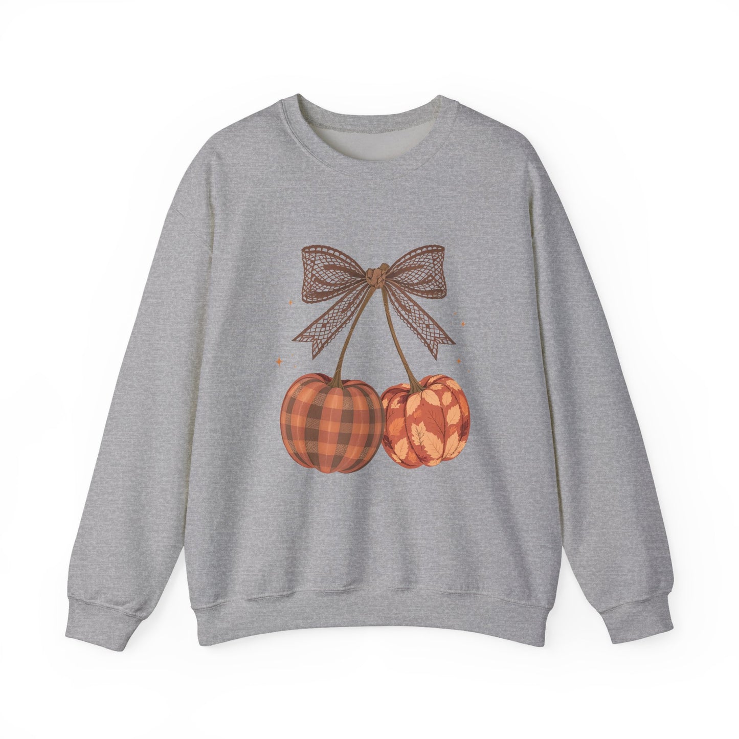 Preppy Cherry Pumpkins Heavy Blend™ Crewneck Sweatshirt