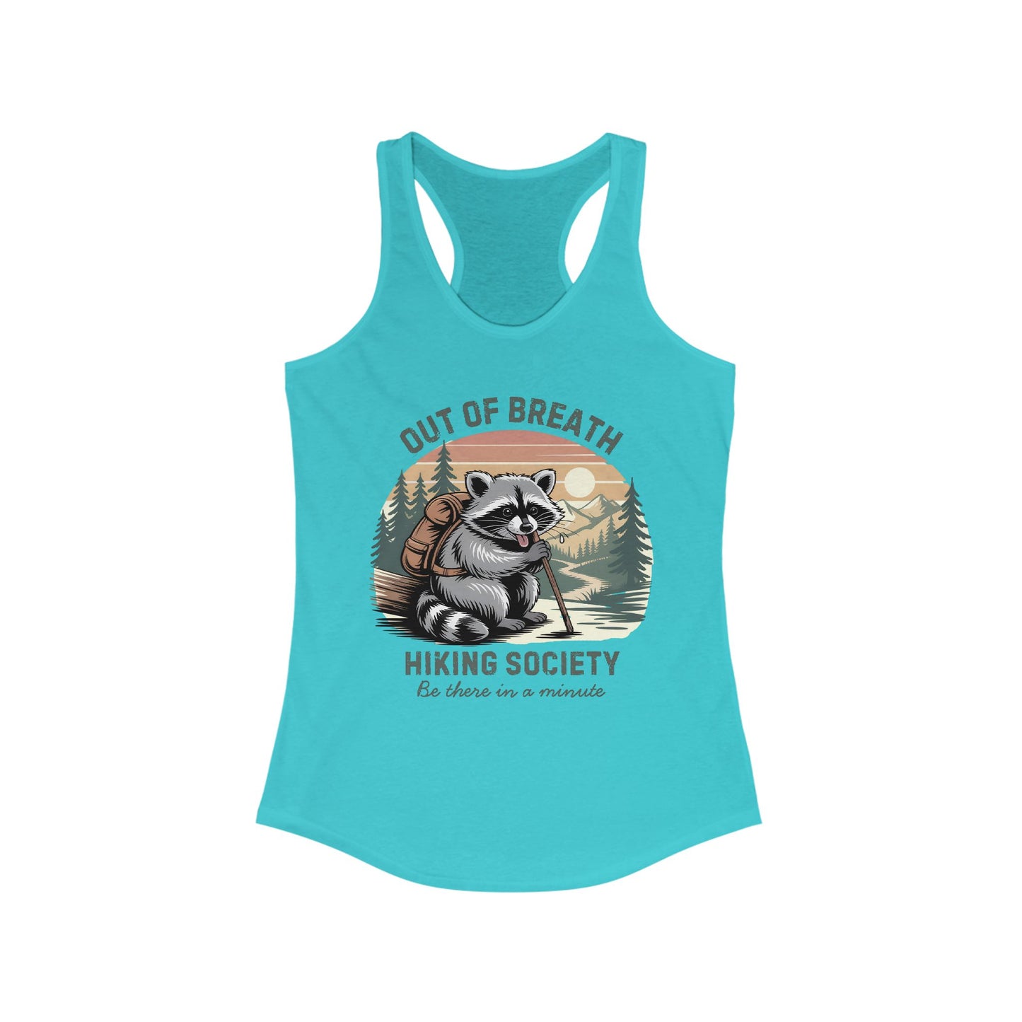 Out Of Breath Women's Ideal Racerback Tank