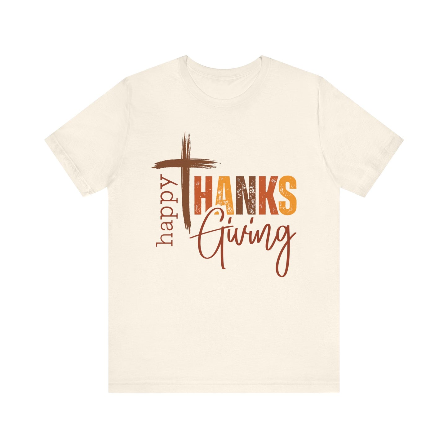 Happy Thanks Giving Jersey Short Sleeve Tee