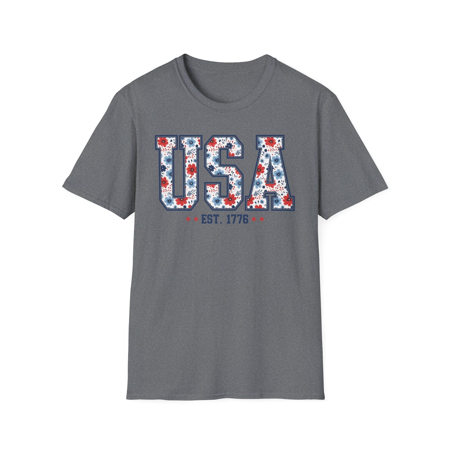 USA EST 1776 Softstyle T-Shirt