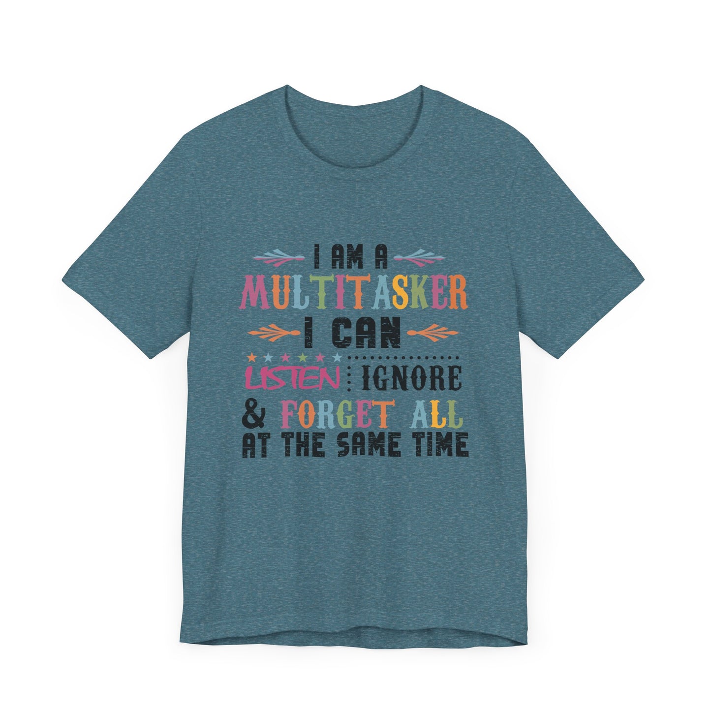 I Am A Multitasker Jersey Short Sleeve Tee