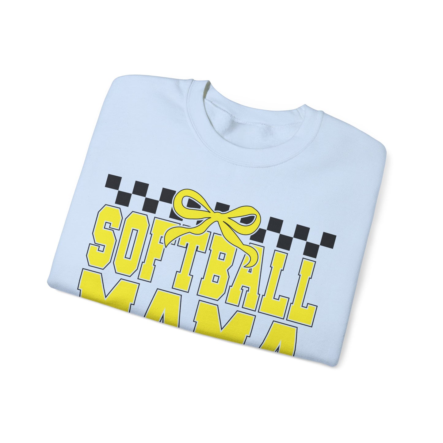 Softball Mama Heavy Blend™ Crewneck Sweatshirt