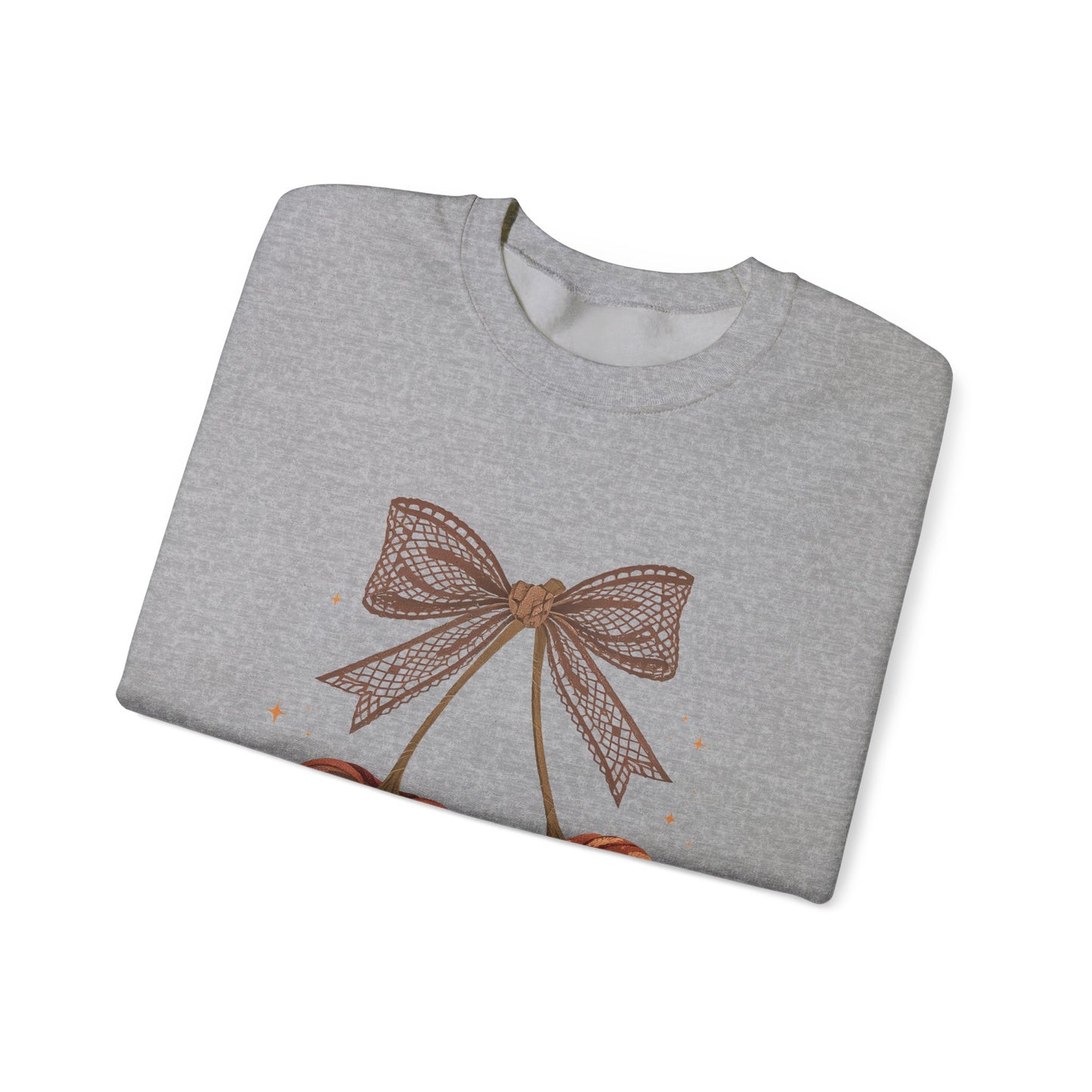 Preppy Cherry Pumpkins Heavy Blend™ Crewneck Sweatshirt