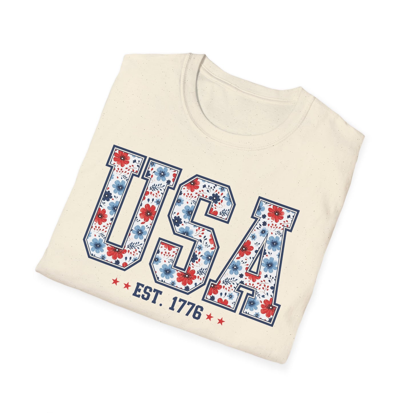 USA EST 1776 Softstyle T-Shirt