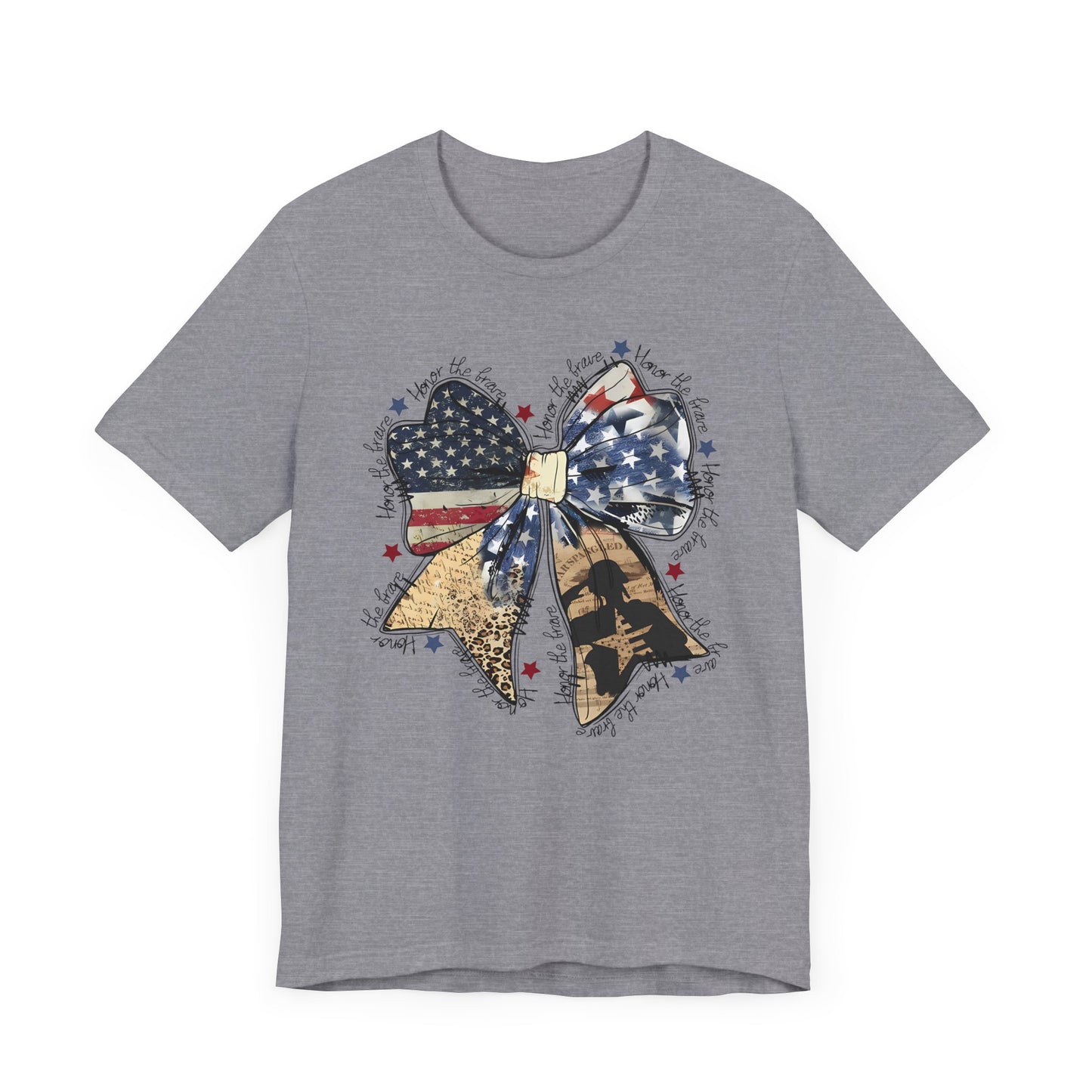 Honor The Brave Jersey Short Sleeve Tee
