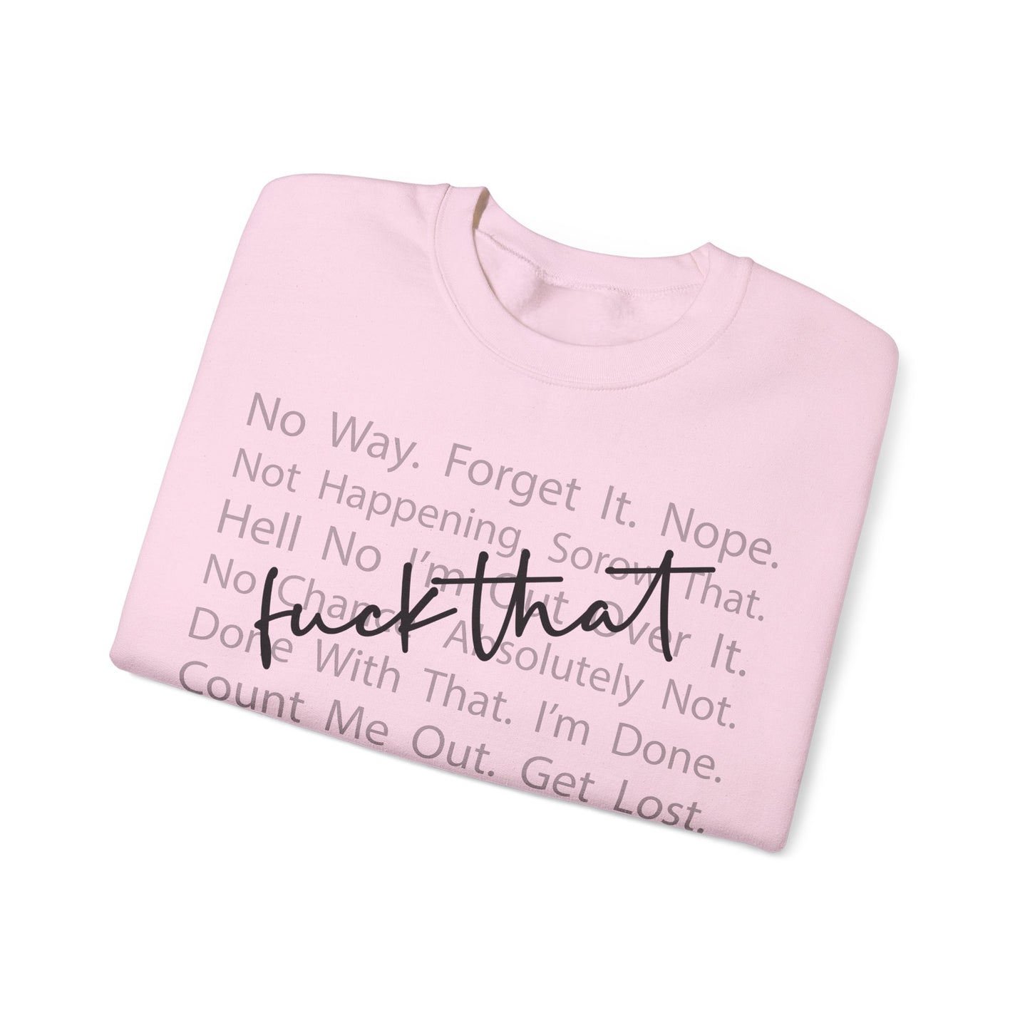 F That Heavy Blend™ Crewneck Sweatshirt