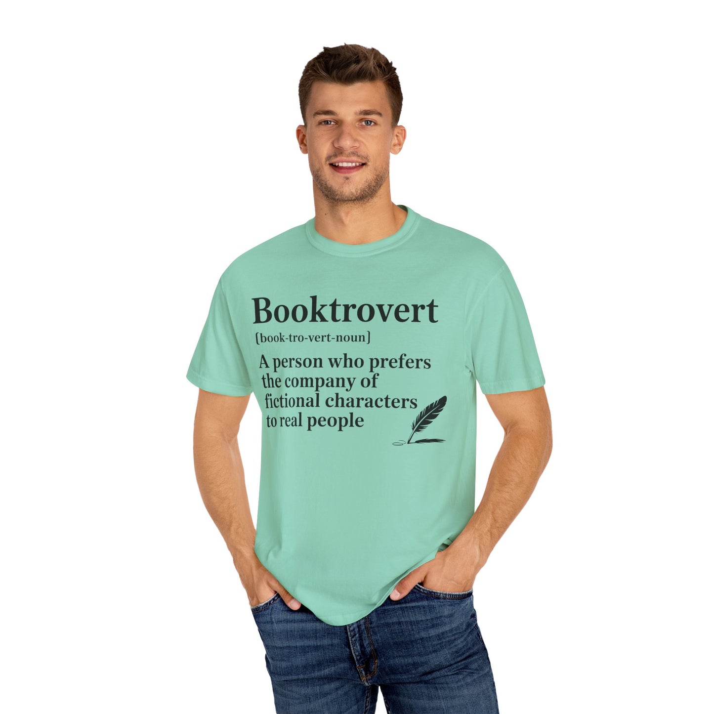 Booktrovert Garment-Dyed T-shirt