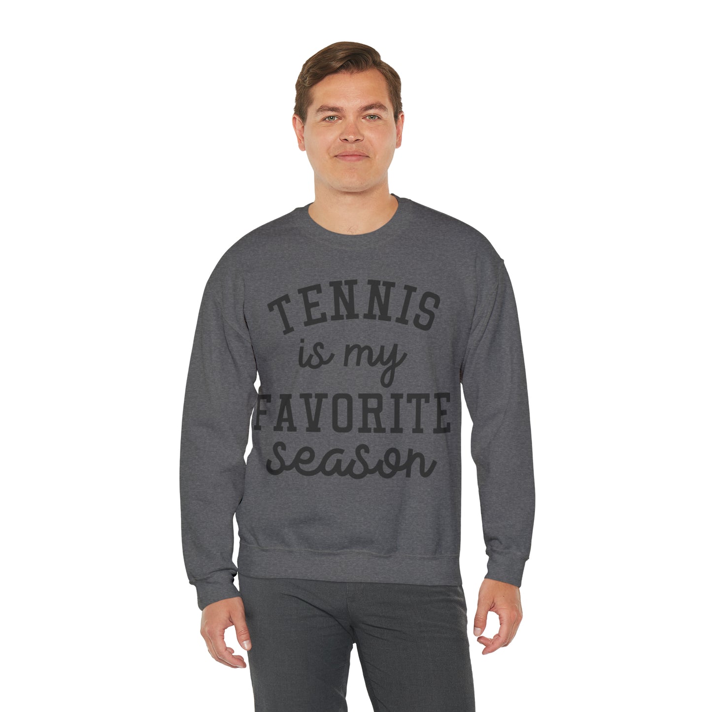 Tennis Season Heavy Blend™ Crewneck Sweatshirt