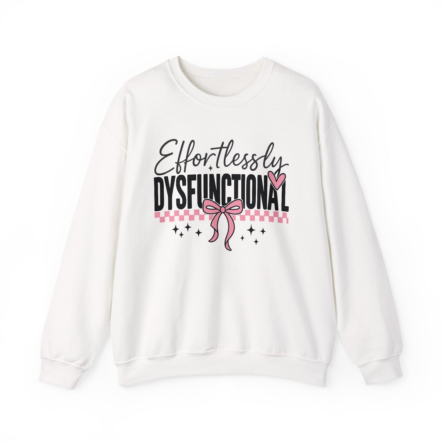 Effortlessly Dysfunctional Heavy Blend™ Crewneck Sweatshirt