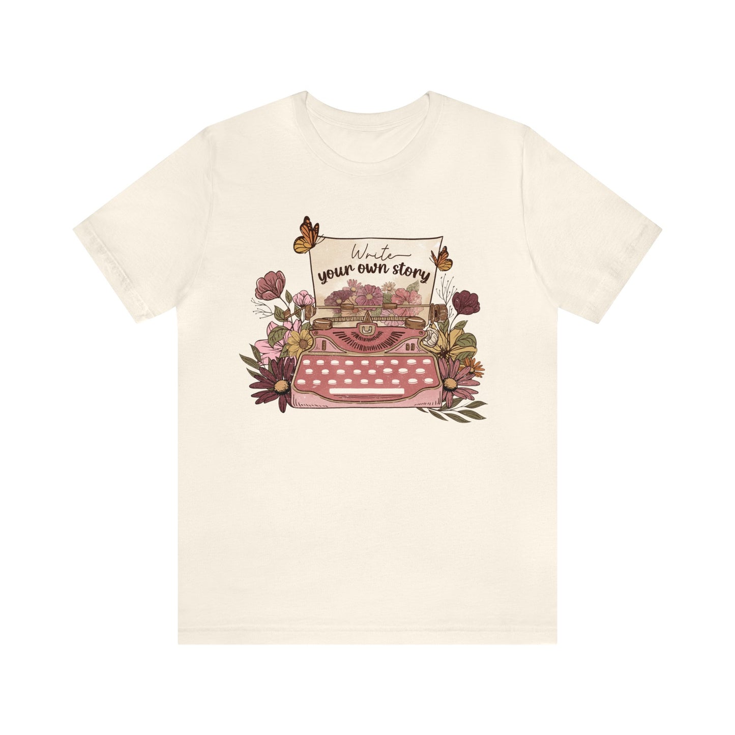 Write Your Own Story Jersey Short Sleeve Tee