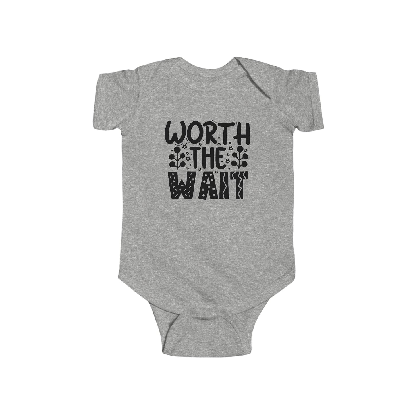 Worth The Wait Infant Fine Jersey Bodysuit