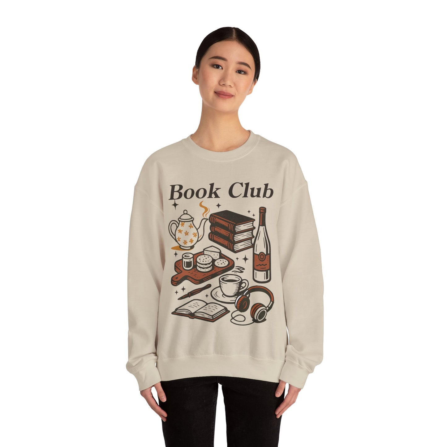 Book CLub Heavy Blend™ Crewneck Sweatshirt