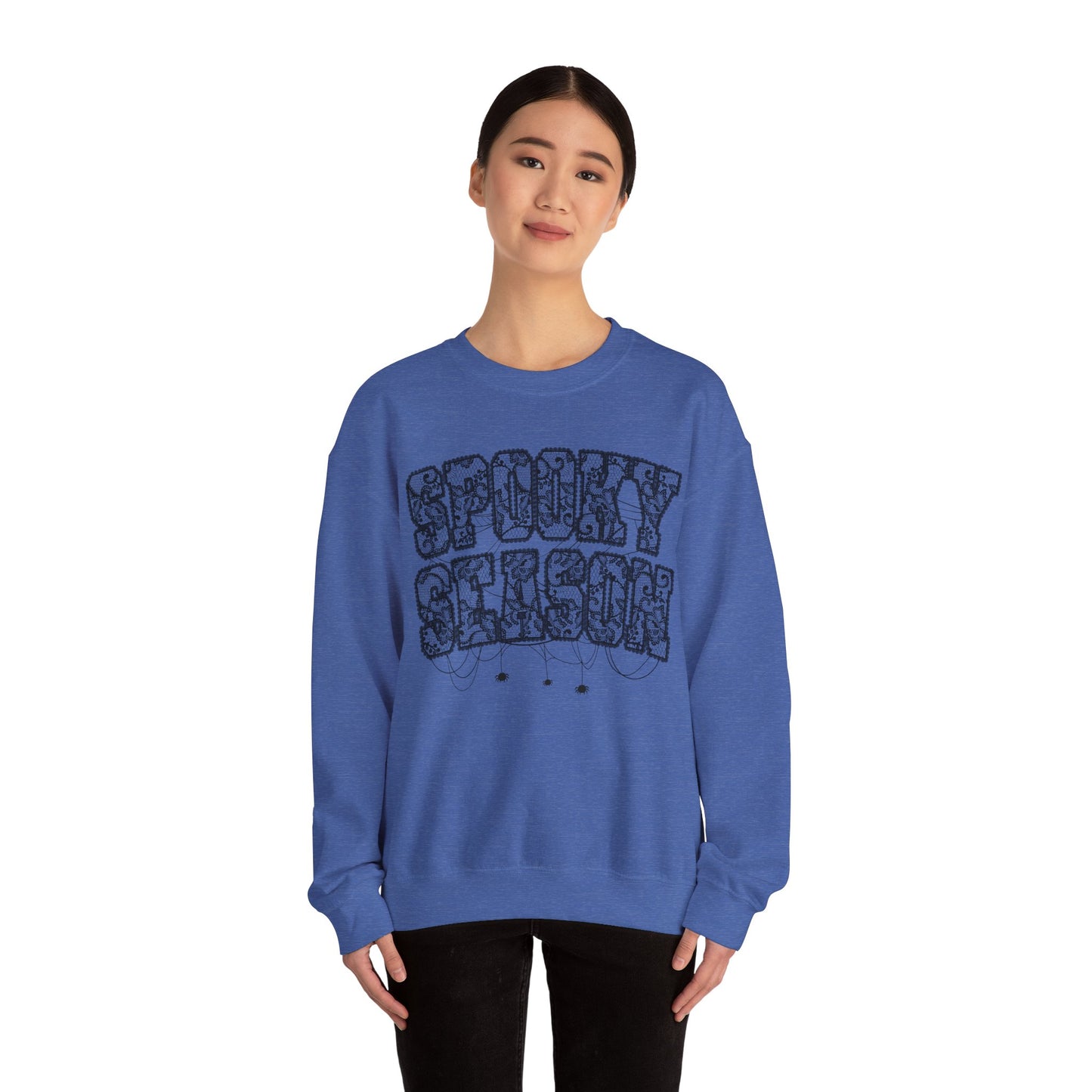 Lace Spooky Season Heavy Blend™ Crewneck Sweatshirt