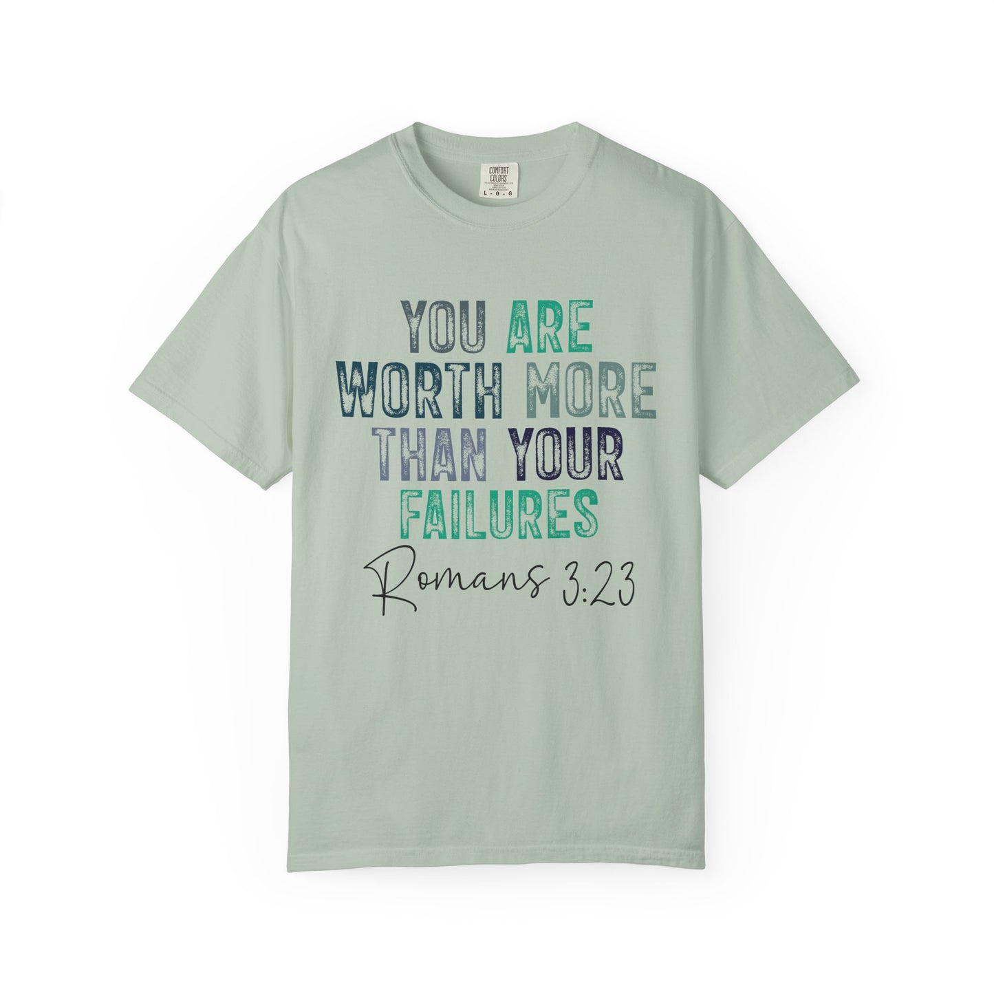 Know Your Worth Garment-Dyed T-shirt