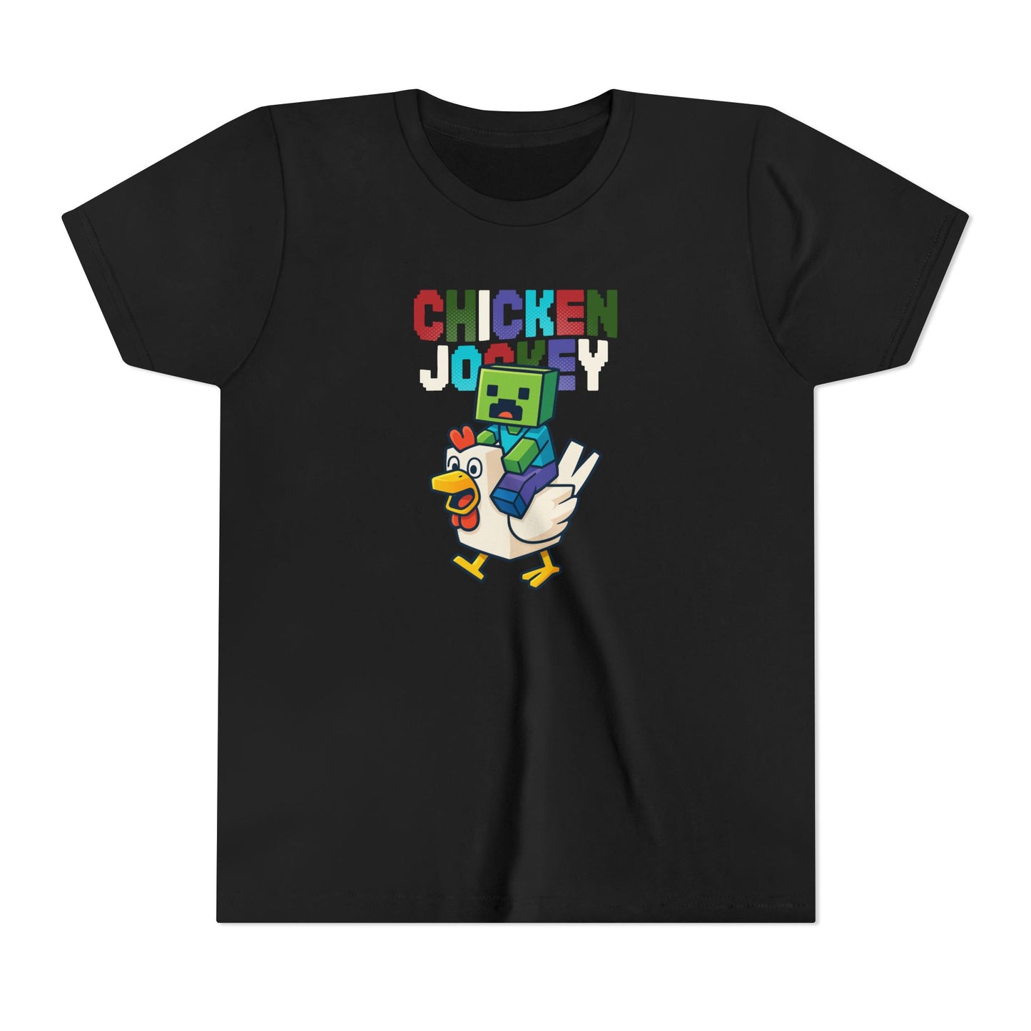 Chicken Jockey Youth Short Sleeve Tee