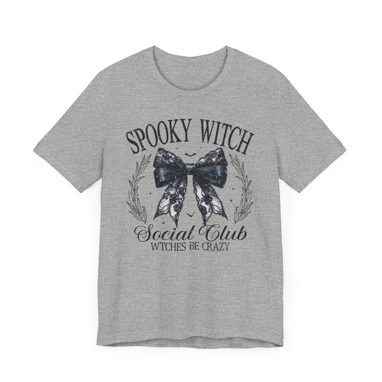 Spooky Witch Social Club Jersey Short Sleeve Tee