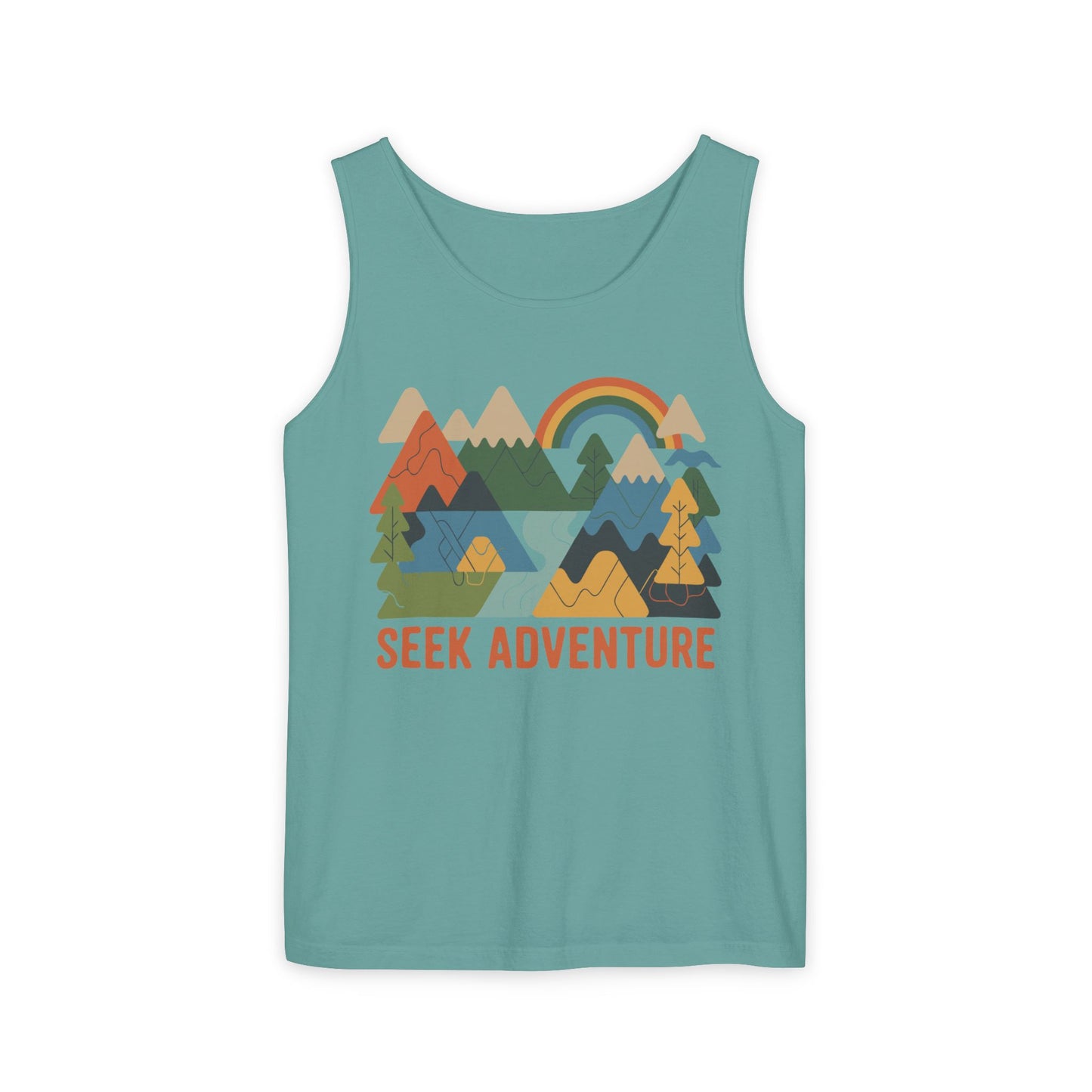Seek Adventure Garment-Dyed Tank Top
