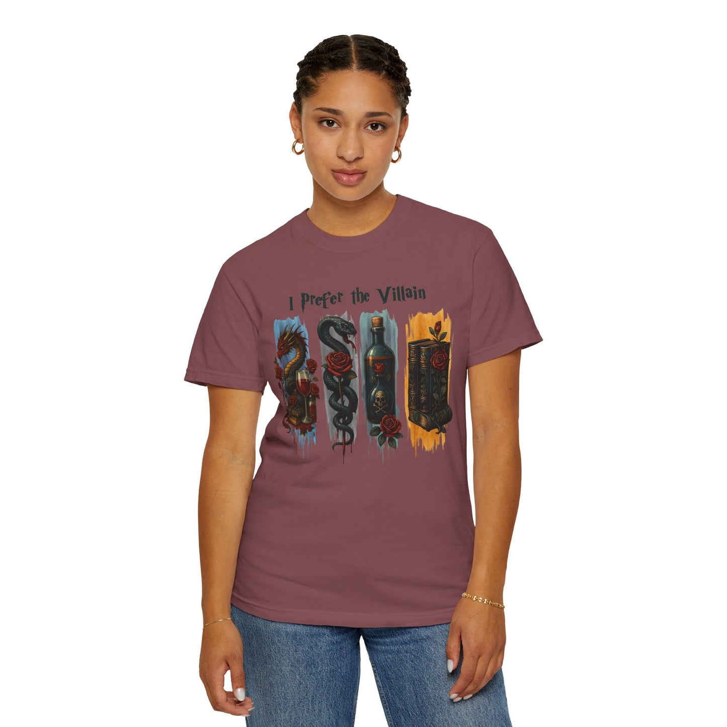 I Prefer The Villains Garment-Dyed T-shirt