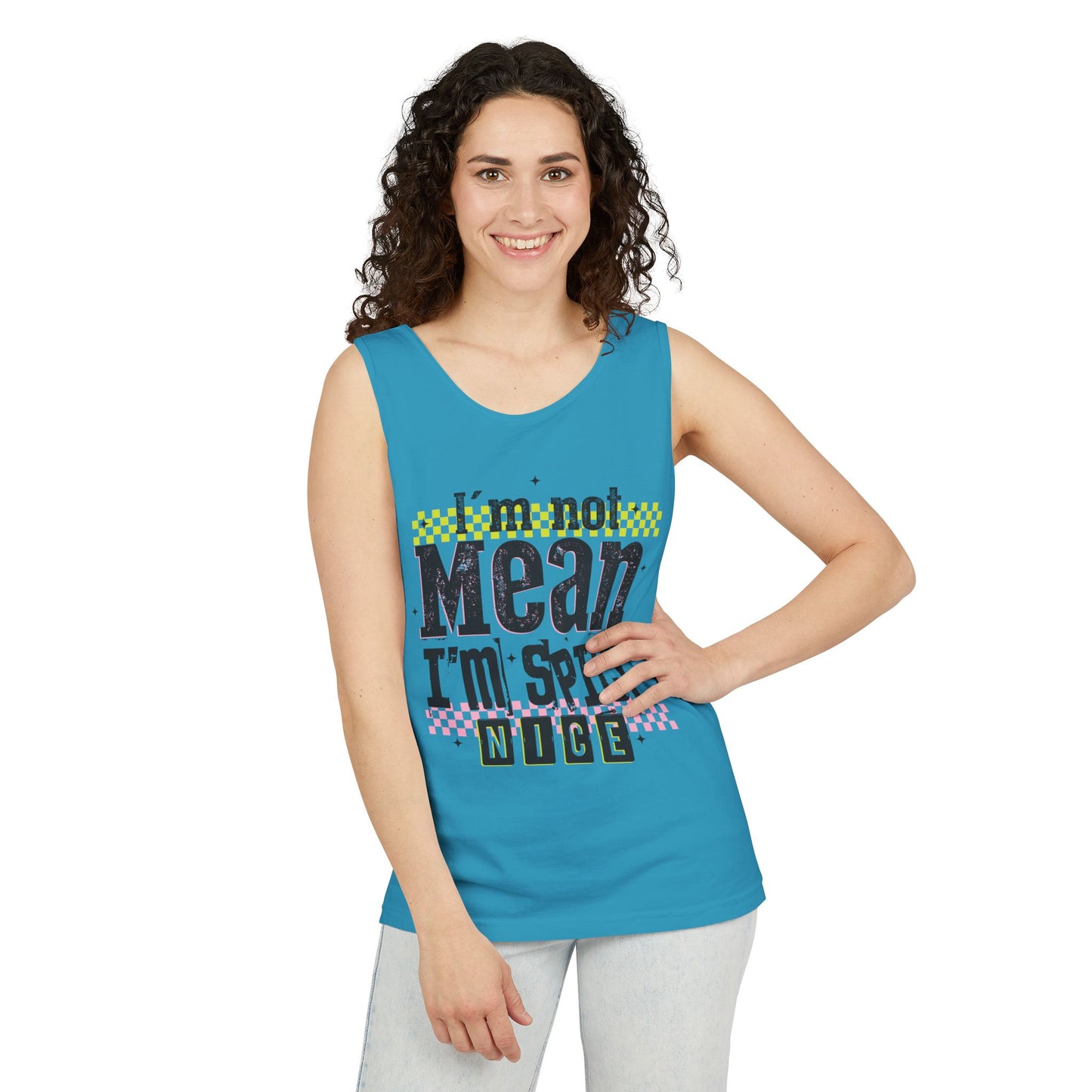 Spicy Nice Garment-Dyed Tank Top