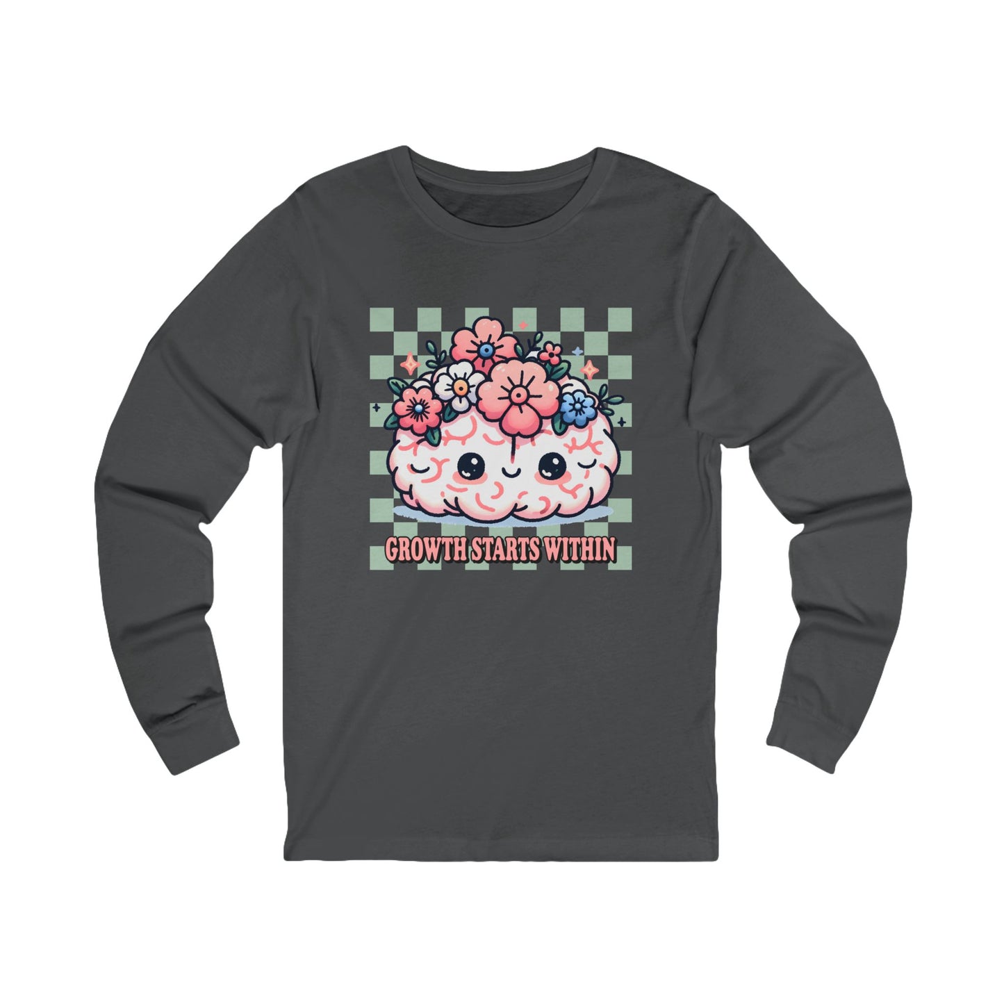 Growth Starts Within Jersey Long Sleeve Tee