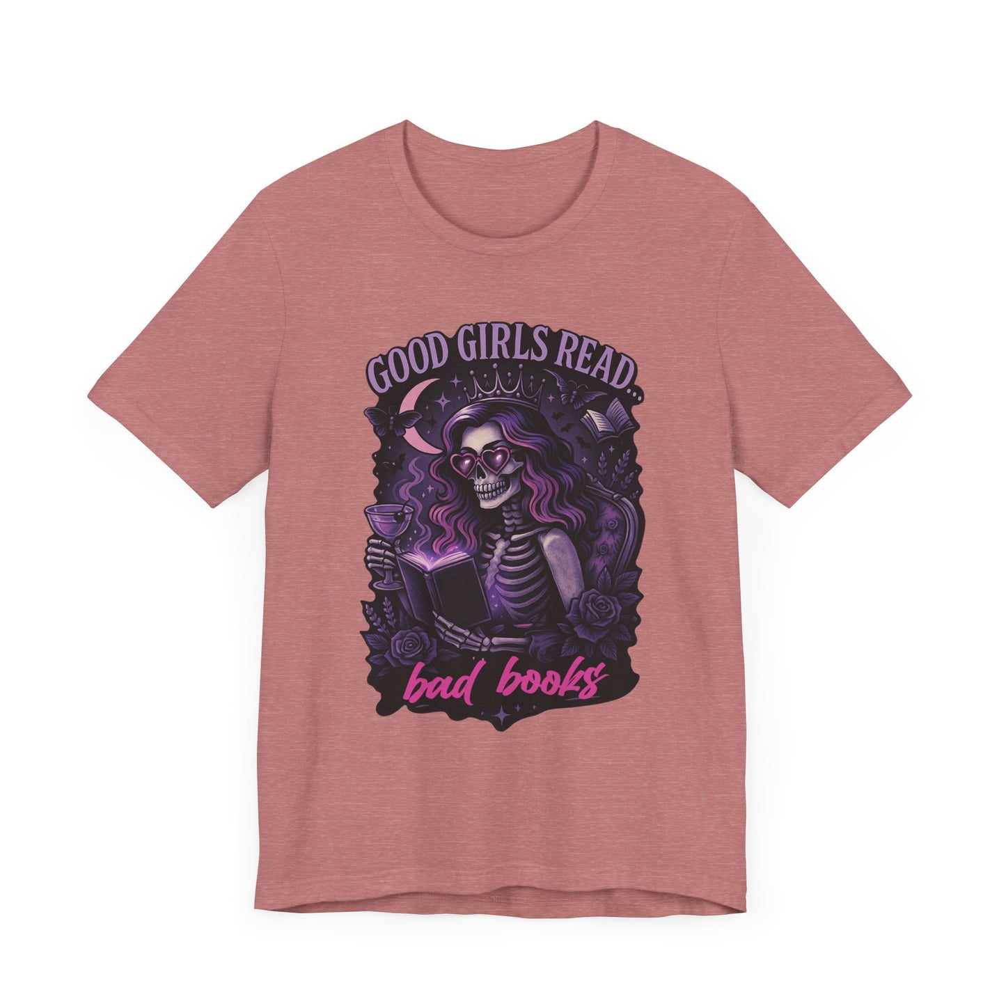 Good Girls Read Bad Books Jersey Short Sleeve Tee
