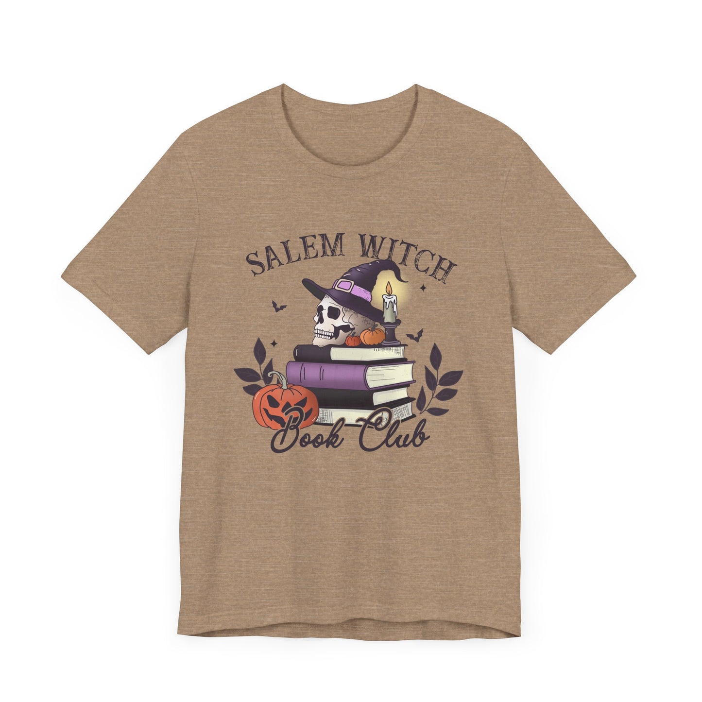 Salem Witch Book Club Jersey Short Sleeve Tee