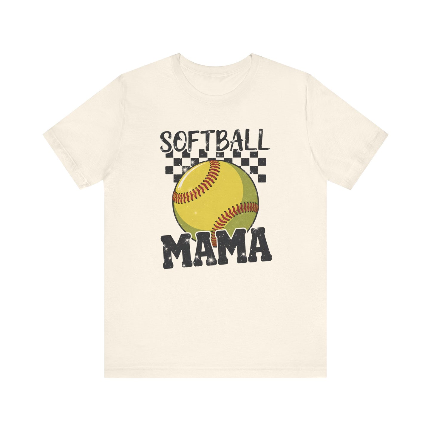 Softball Mama Jersey Short Sleeve Tee