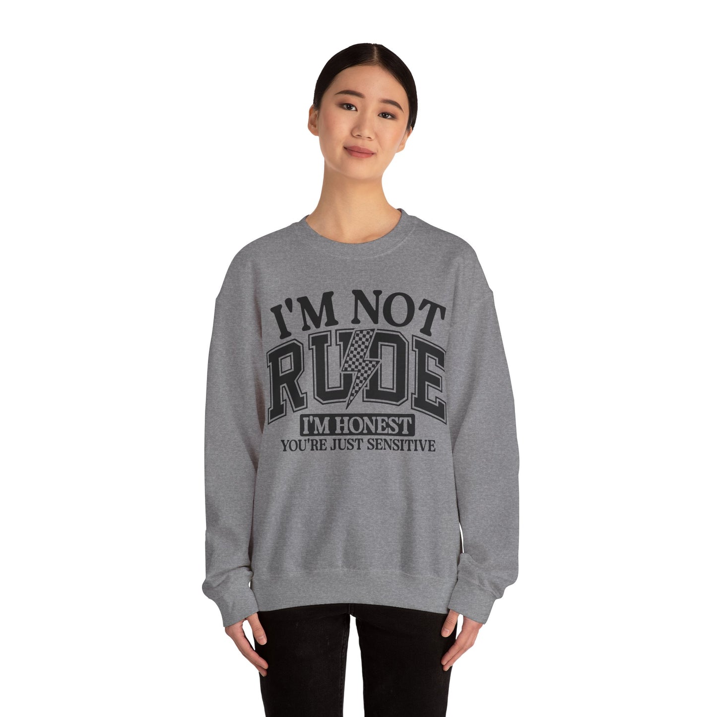 Im Not Rude Heavy Blend™ Crewneck Sweatshirt