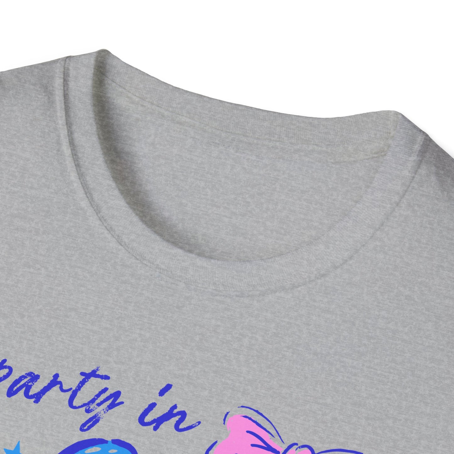 Party In The USA Balloon Dog Softstyle T-Shirt